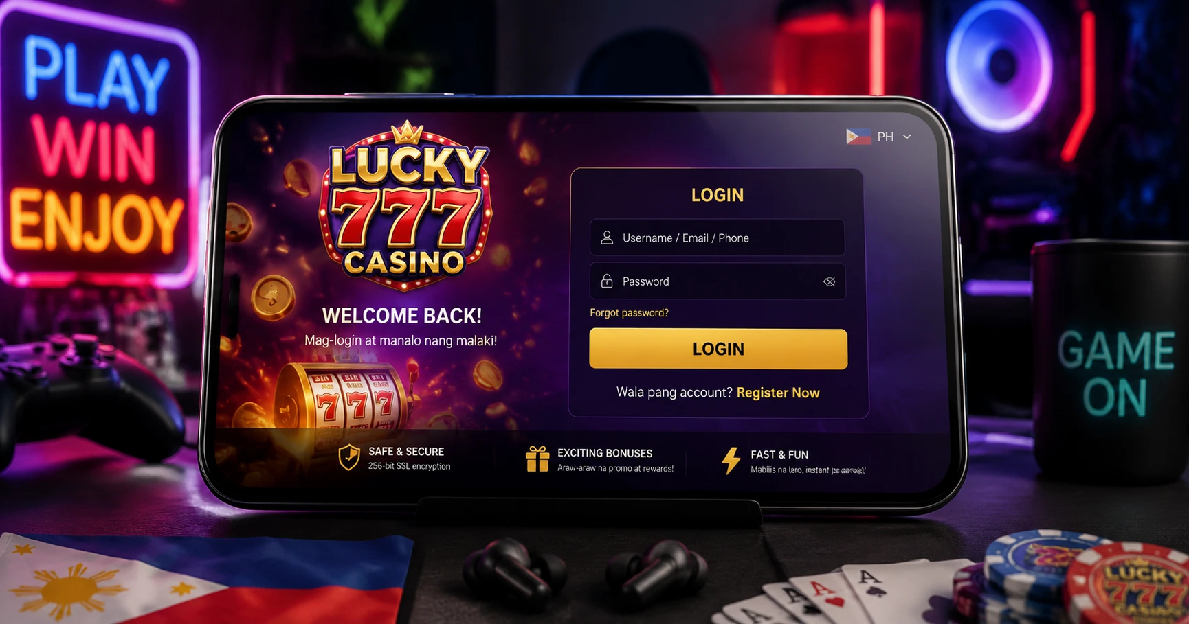 Exploring the Lucky 777 Casino Login Philippines: Your Gateway to Exciting Online Gaming - image 1