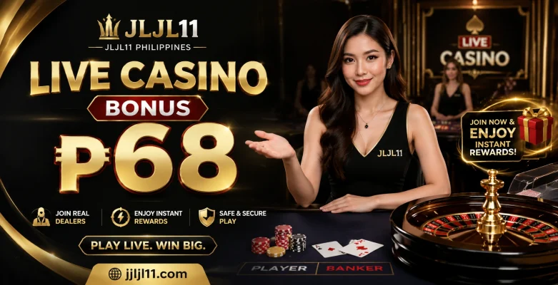 JLJL11 live casino lobby preview with table-style gaming visuals